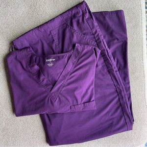 Plus Size Scrubs Set